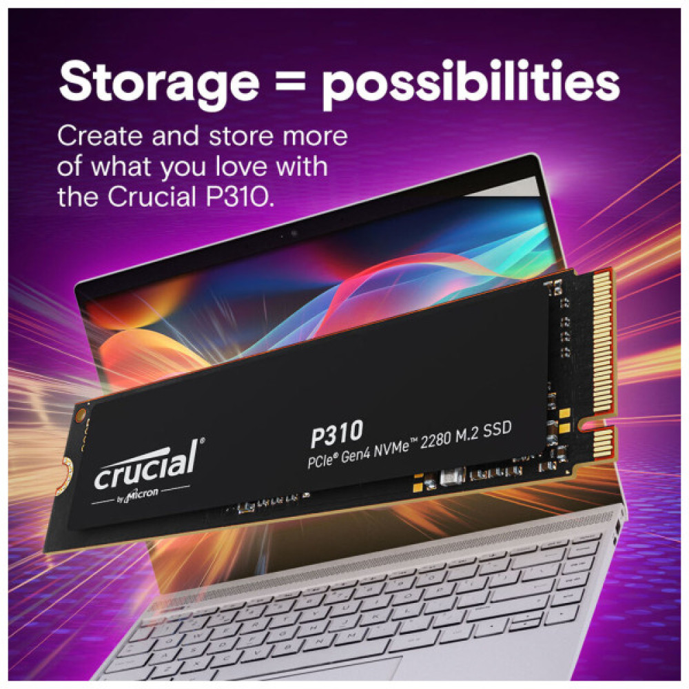 Накопичувач SSD M.2 2280 500GB P310 Micron (CT500P310SSD8)