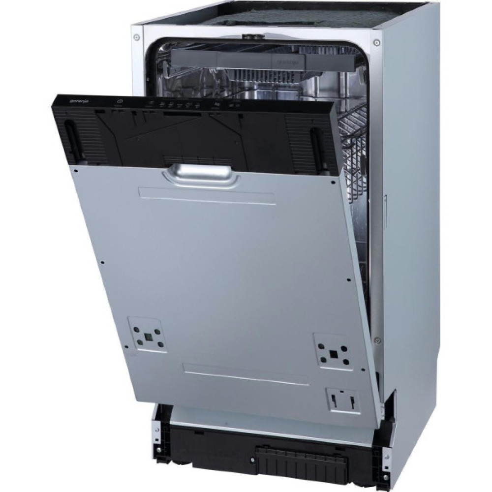 Посудомийна машина Gorenje вбудовувана, 11компл., A++, 45см, AquaStop, 3й кошик, білий
