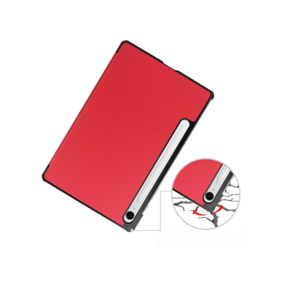 Чохол до планшета BeCover Smart Case Samsung Galaxy Tab S10 FE (SM-X520/SM-X526) 10.9" Red (713280) Чохол до планшета BeCover Smart Case Samsung Galaxy Tab S10 FE (SM-X520/SM-X526) 10.9" Red (713280)