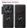 Чохол до мобільного телефона BeCover Military Tecno Spark 30 (KL6) Black (713541) Чохол до мобільного телефона BeCover Military Tecno Spark 30 (KL6) Black (713541)