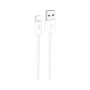 Дата кабель USB 2.0 AM to Lightning 1.0m Magic silicone X87 white HOCO (6931474783202) Дата кабель USB 2.0 AM to Lightning 1.0m Magic silicone X87 white HOCO (6931474783202)