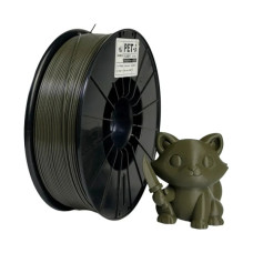 Пластик для 3D-принтера 3Dway PET-G 1.75 mm, 1 kg Khaki (7654567876545678)