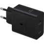 Зарядний пристрій Samsung 50W 2xUSB-С + cableUSB-C to USB-C 1.8m black (EP-T5020XBEGEU) Зарядний пристрій Samsung 50W 2xUSB-С + cableUSB-C to USB-C 1.8m black (EP-T5020XBEGEU)