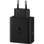 Зарядний пристрій Samsung 50W 2xUSB-С + cableUSB-C to USB-C 1.8m black (EP-T5020XBEGEU) Зарядний пристрій Samsung 50W 2xUSB-С + cableUSB-C to USB-C 1.8m black (EP-T5020XBEGEU)