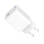 Зарядний пристрій ColorWay GaN Mini 65W PD Port PPS USB-C white (CW-CHS049PD-WT) Зарядний пристрій ColorWay GaN Mini 65W PD Port PPS USB-C white (CW-CHS049PD-WT)