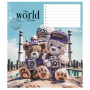 Зошит Школярик The World of Bears 12 аркушів клітинка (012-3443K) Зошит Школярик The World of Bears 12 аркушів клітинка (012-3443K)