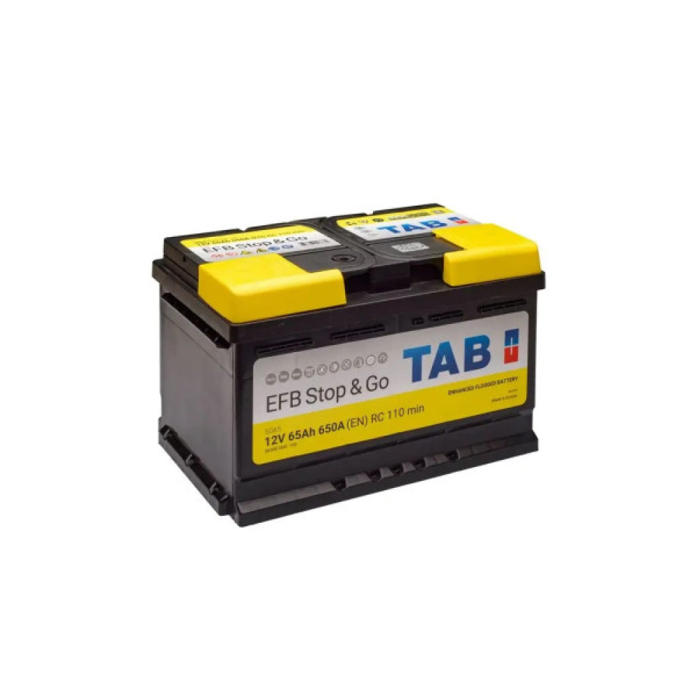 Акумулятор автомобільний TAB 65 Ah/12V EFB Stop GO (212 860) Акумулятор автомобільний TAB 65 Ah/12V EFB Stop GO (212 860)