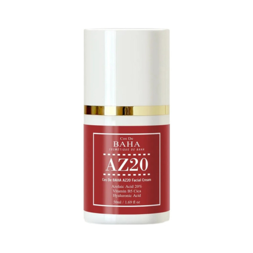 Крем для обличчя Cos De BAHA AZ20 Facial Cream З азелаїновою кислотою 20% 50 мл (8809240319482)