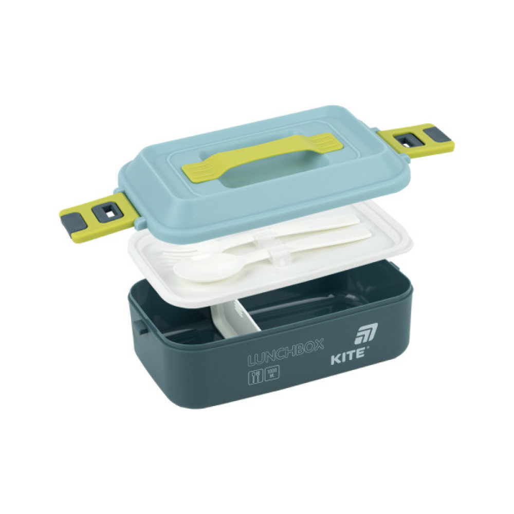 Ланч-бокс Kite 1000 мл синій (K25-1183-2)