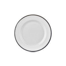 Тарілка By Bone серія "Helix Black" кругла 21 см (HL-BLA-GT-21-DZ)