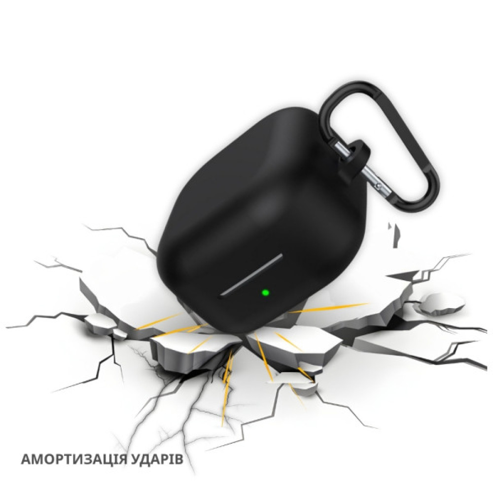 Чохол для навушників BeCover Silicon для Samsung Galaxy Buds 4 / 4 Pro Black (715874)