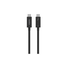 Дата кабель USB-C to USB-C 2.0m Thunderbolt 4 40Gbps 100w black Belkin (INZ002BT2MBK)