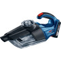 Набір із двох акумуляторних інструментів Bosch Professional 18В дриль-шурупокрут GSR 18V-50 пилосмок GAS 18V-1 швидкий зарядний пристрій GAL 1880 CV акб 2х5А·год кейс L-BOXX