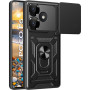Чохол до мобільного телефона BeCover Military Poco F6 Black (712165) Чохол до мобільного телефона BeCover Military Poco F6 Black (712165)