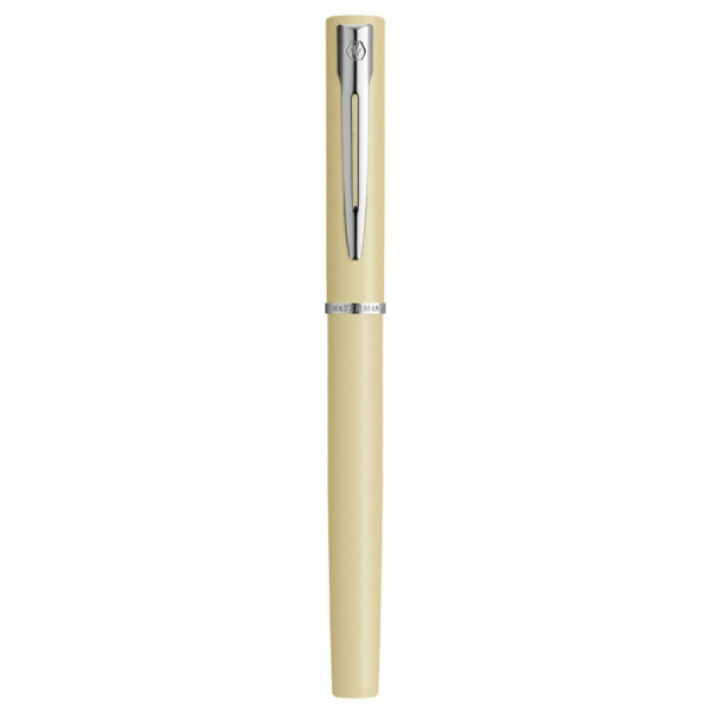 Ручка пір'яна Waterman ALLURE Pastel Yellow CT  FP F + Картриджі Mini блістер (13 318b2)
