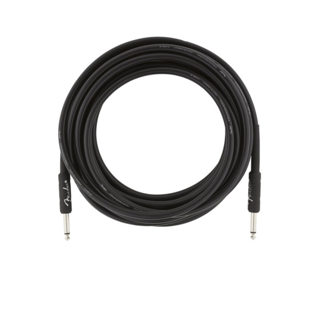 Інструментальний кабель Fender Cable Professional Series 18.6ft Black 5.5 m (300913)