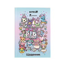 Щоденник шкільний Kite tokidoki, тверда обкладинка (TK25-262)