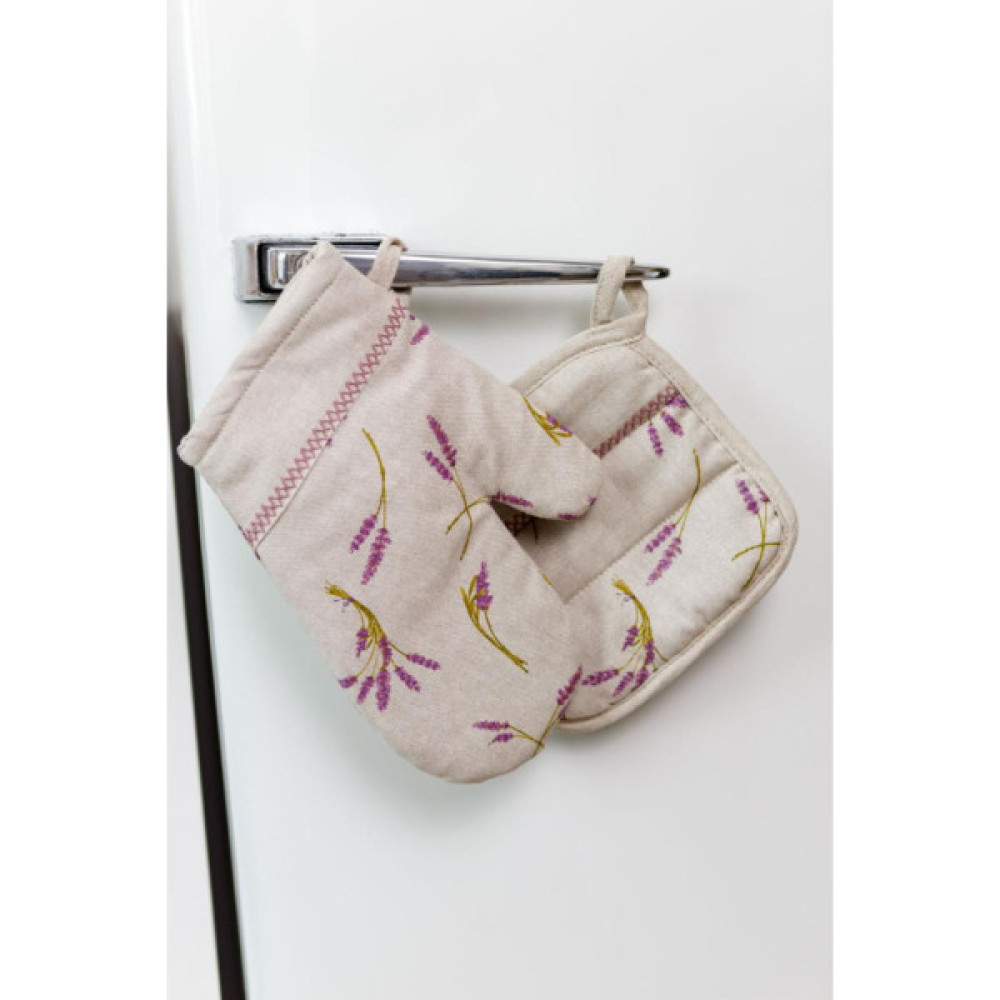 Кухонна прихватка Прованс Рукавичка Лаванда 30х18 (036226)