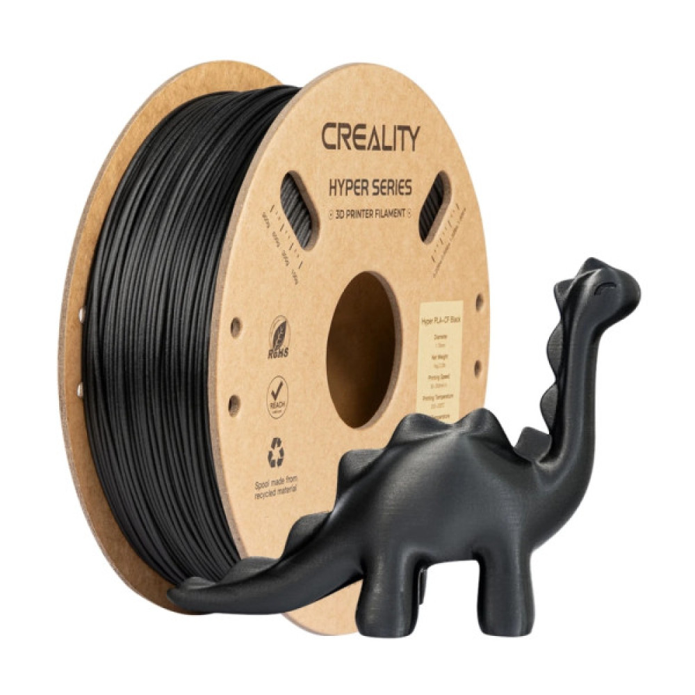Пластик для 3D-принтера Creality PLA-CF 1кг, 1.75мм, black (3301060015)