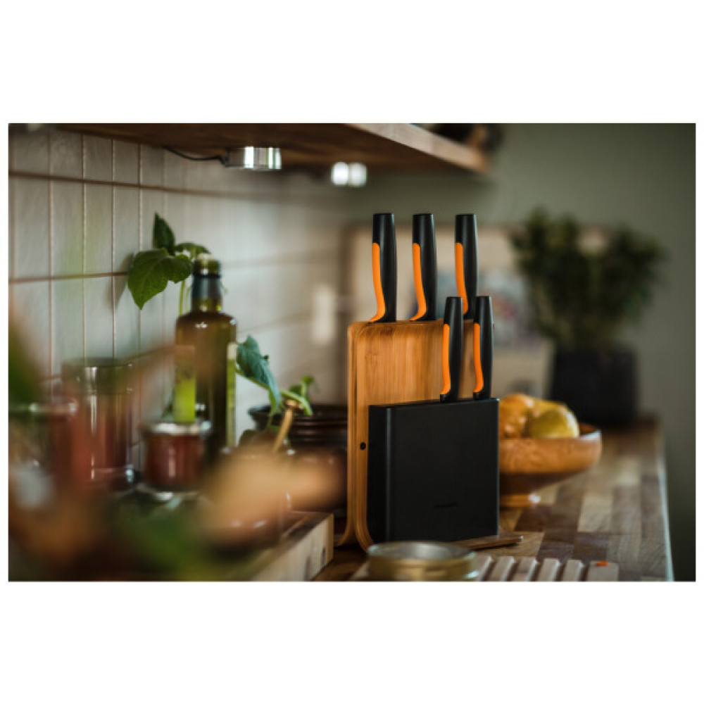 Набір ножів Fiskars Functional Form Bamboo 5 шт (1057552)