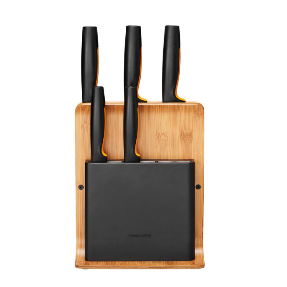 Набір ножів Fiskars Functional Form Bamboo 5 шт (1057552)