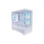 Корпус для ПК 1stPlayer Mi5-WH-2FC7R-W-1FC7-W