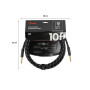 Інструментальний кабель Fender Cable Deluxe Series 10' Black Tweed (228466) Інструментальний кабель Fender Cable Deluxe Series 10' Black Tweed (228466)