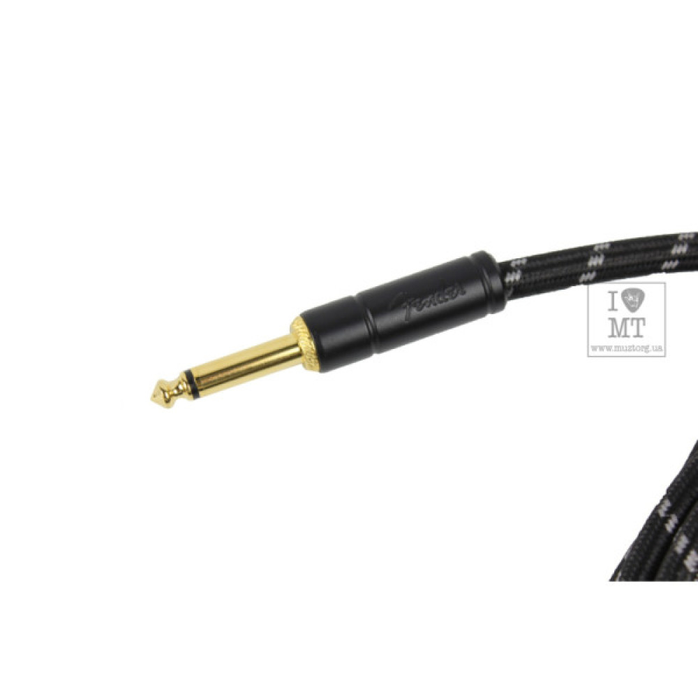 Інструментальний кабель Fender Cable Deluxe Series 10' Black Tweed (228466)