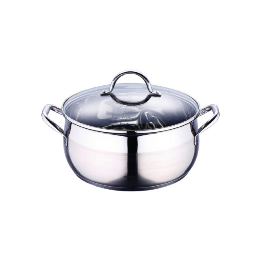 Каструля Bergner Gourmet, з кришкою 8 л (BG-6565)