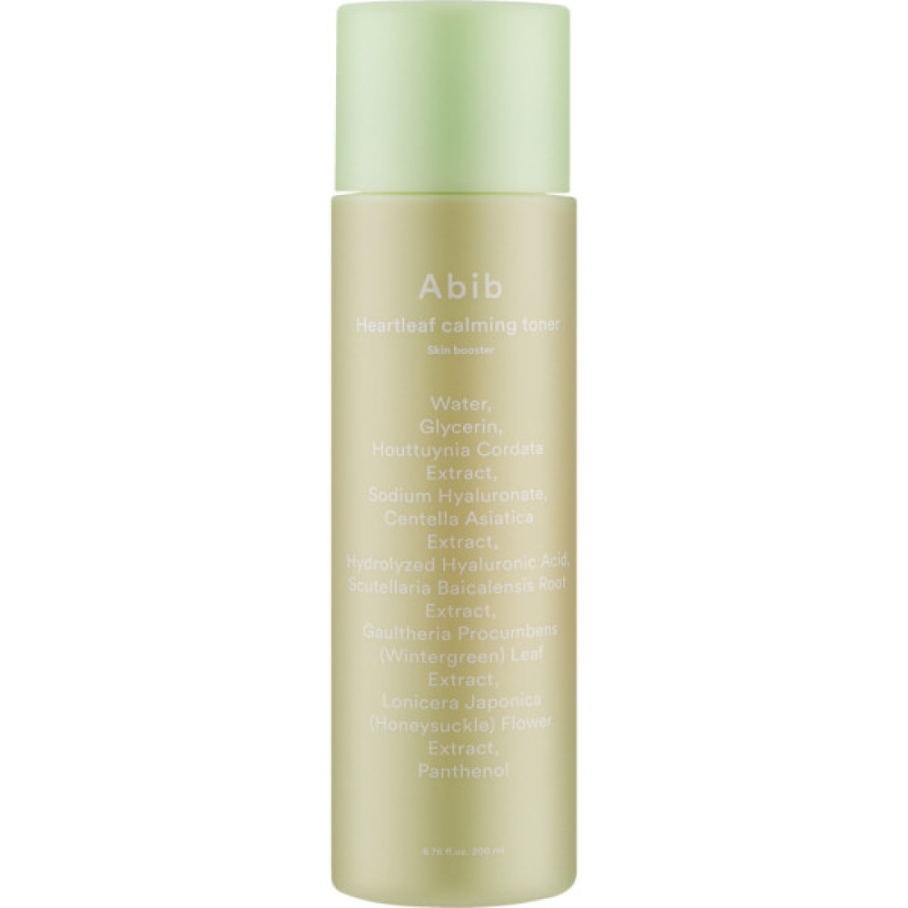 Тонік для обличчя Abib Heartleaf Calming Toner Skin Booster 200 мл (8809657118012)