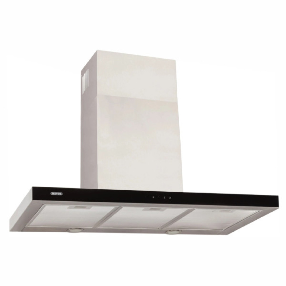 Витяжка кухонна Eleyus ONIX 1200 LED 90 IS+BL Витяжка кухонна Eleyus ONIX 1200 LED 90 IS+BL