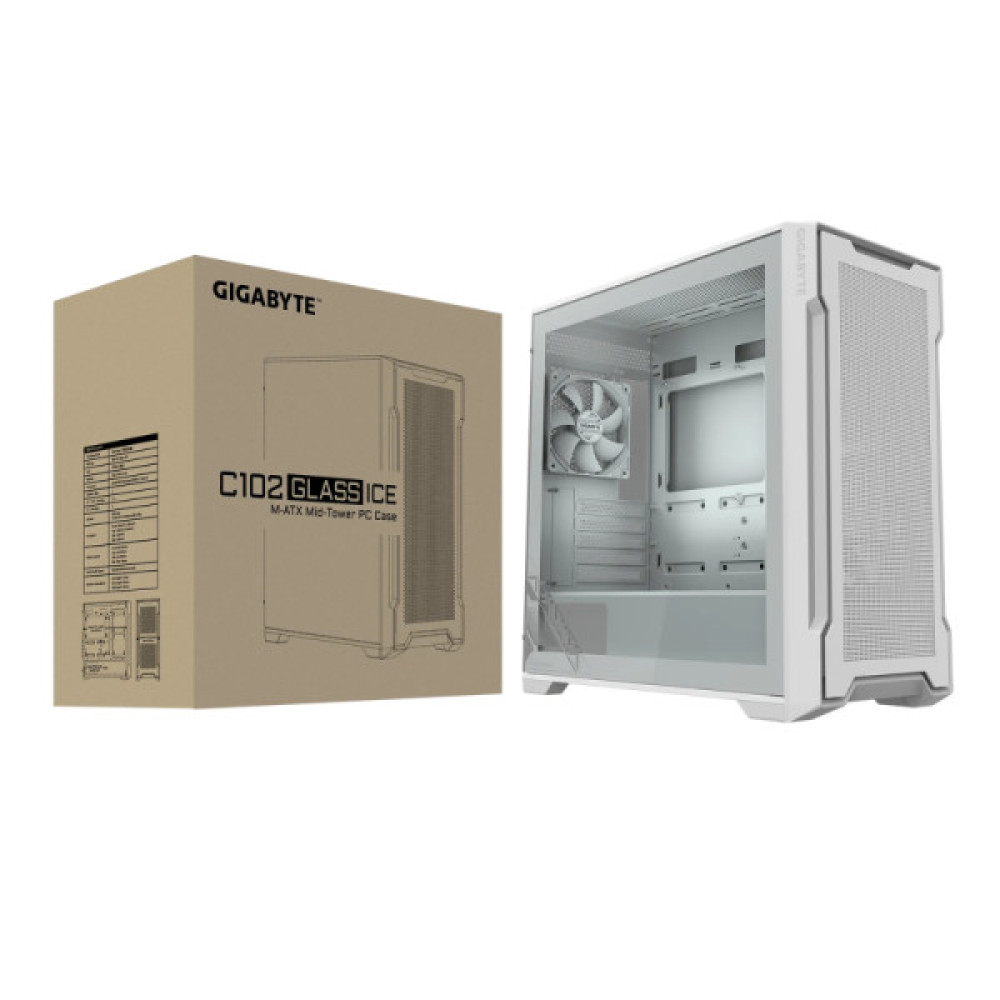 GIGABYTE C102 GLASS ICE