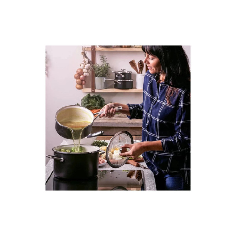 Ківш KitchenAid Steel Core, 16 см, 1,3 л, матовий чорний (CC005997-001)