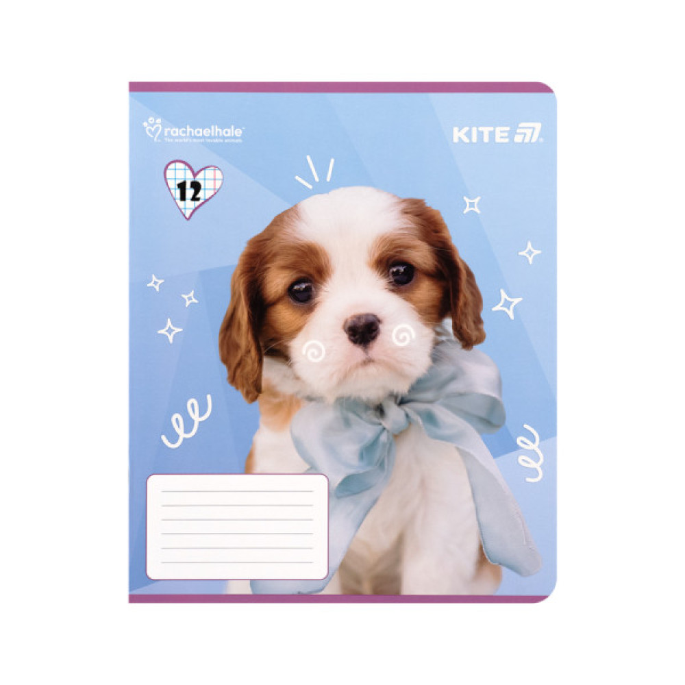 Зошит Kite Rachael Hale, 12 аркушів, клітинка (R25-232)