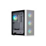 Корпус 2E GAMING Vertex GI01W без БЖ 2xUSB3.0, 1xUSBType-C, 3x140мм ARGB, 1x120мм ARGB, VGA 380мм, LCS ready, контролер з пультом, TG Side Panel, EATX, білий