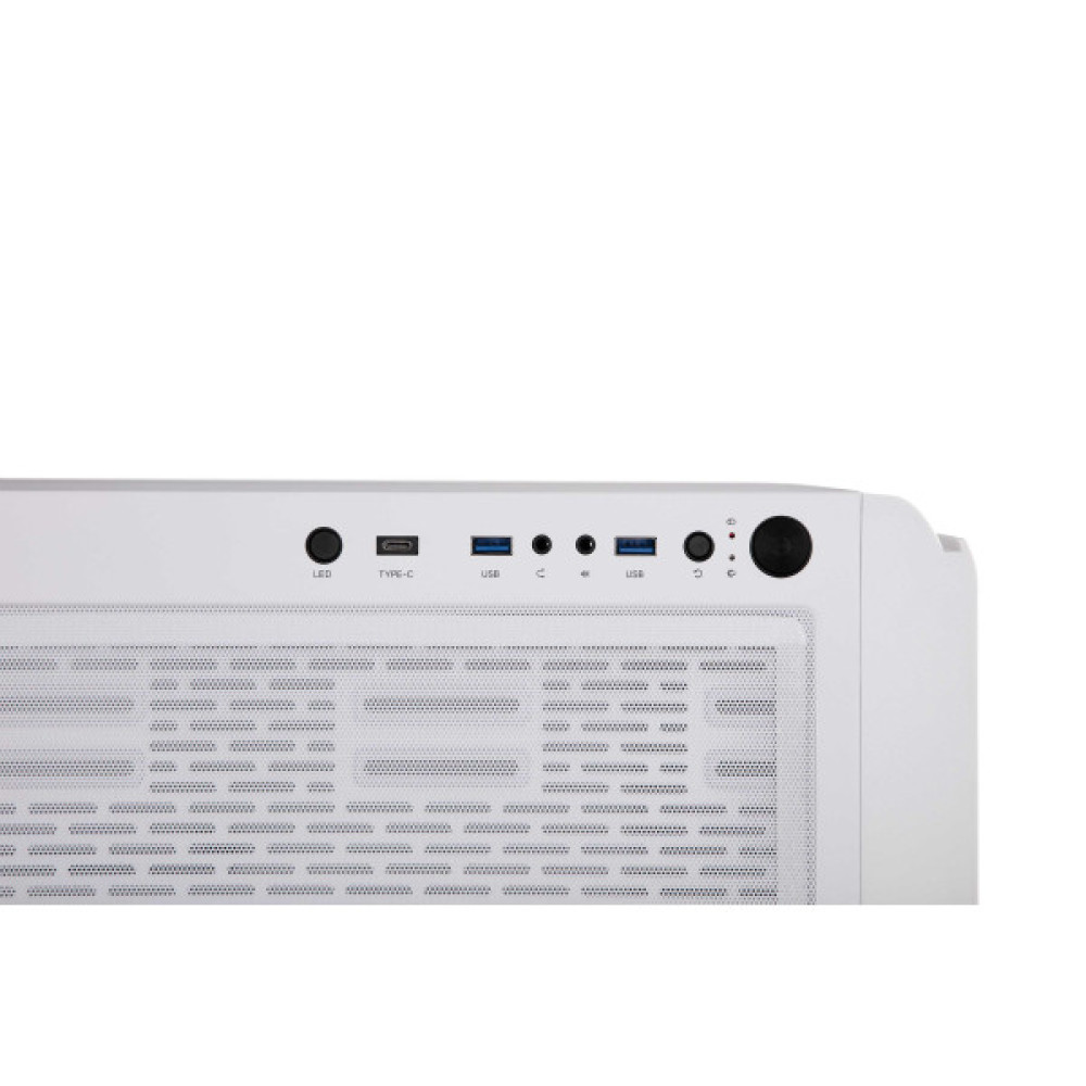 Корпус 2E GAMING Vertex GI01W без БЖ 2xUSB3.0, 1xUSBType-C, 3x140мм ARGB, 1x120мм ARGB, VGA 380мм, LCS ready, контролер з пультом, TG Side Panel, EATX, білий
