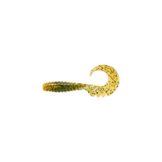 Силікон рибальський FishUP Fancy Grub 2" 036 - Caramel/Green&Black (10шт/уп) (1862.00.54)