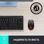 Мишка Logitech M190 Red (910-005908) Мишка Logitech M190 Red (910-005908)