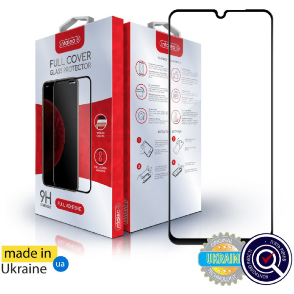 Скло захисне Intaleo Full Glue Realme C61 Black (1283126594052)