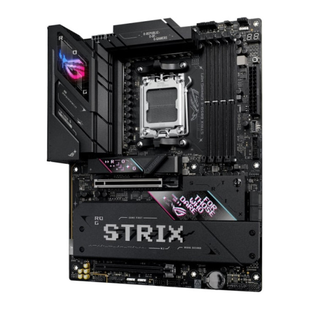 Материнcька плата ASUS ROG STRIX B850-E GAMING WIFI sAM5 B850 4xDDR5 M.2 HDMI DP USB Type-C Wi-Fi BT ATX
