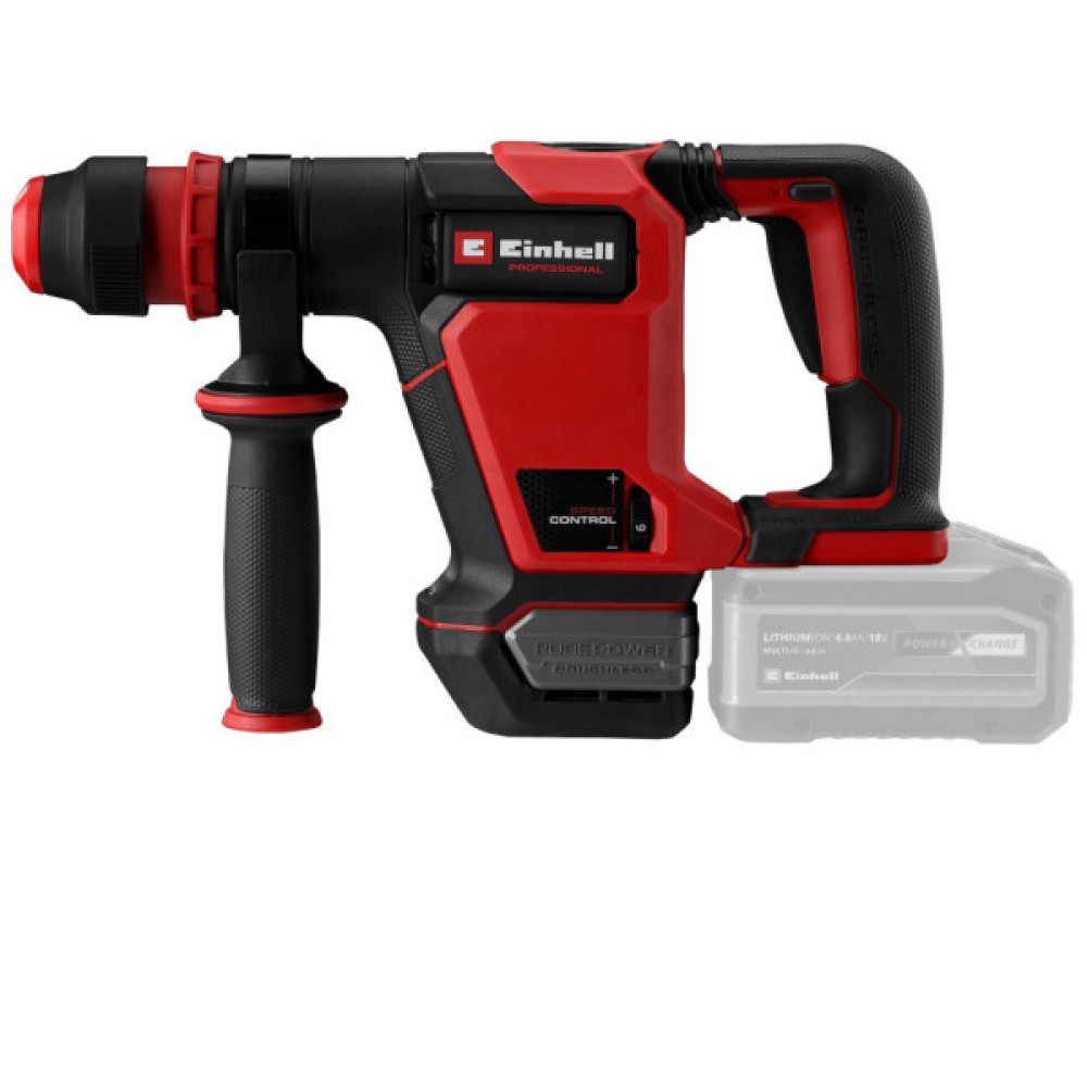 Відбійний молоток Einhell TP-DH 18/4 Li BL - Solo Li-Ion 18V, 4Дж 4600уд/хв (без АКБ та ЗП) (4514190)
