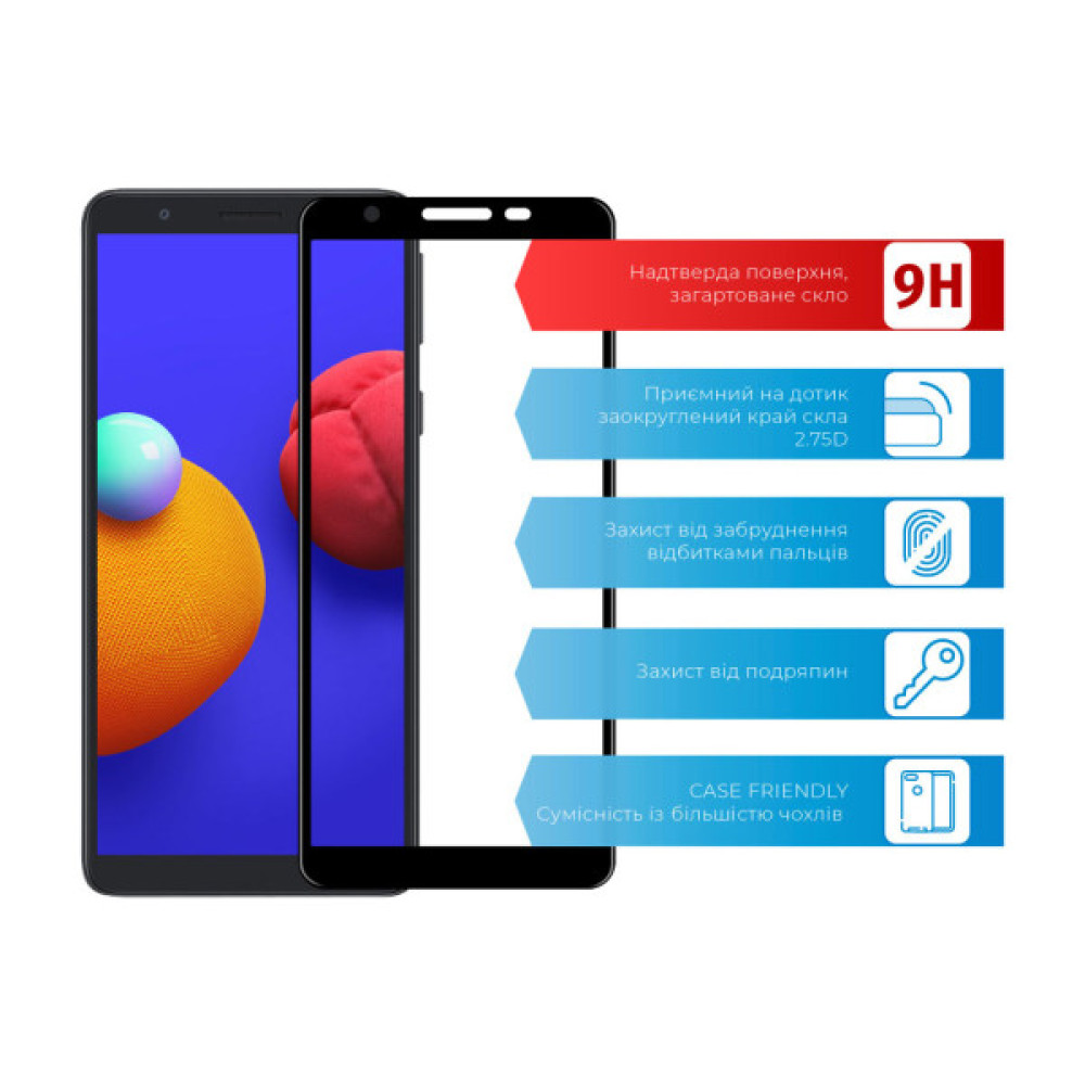 Скло захисне ACCLAB Full Glue Samsung A01 Core/M01 Core (1283126508714)