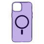Чохол до мобільного телефона Armorstandart Y23 MagSafe Apple iPhone 15 Plus Transparent Purple (ARM68337) Чохол до мобільного телефона Armorstandart Y23 MagSafe Apple iPhone 15 Plus Transparent Purple (ARM68337)