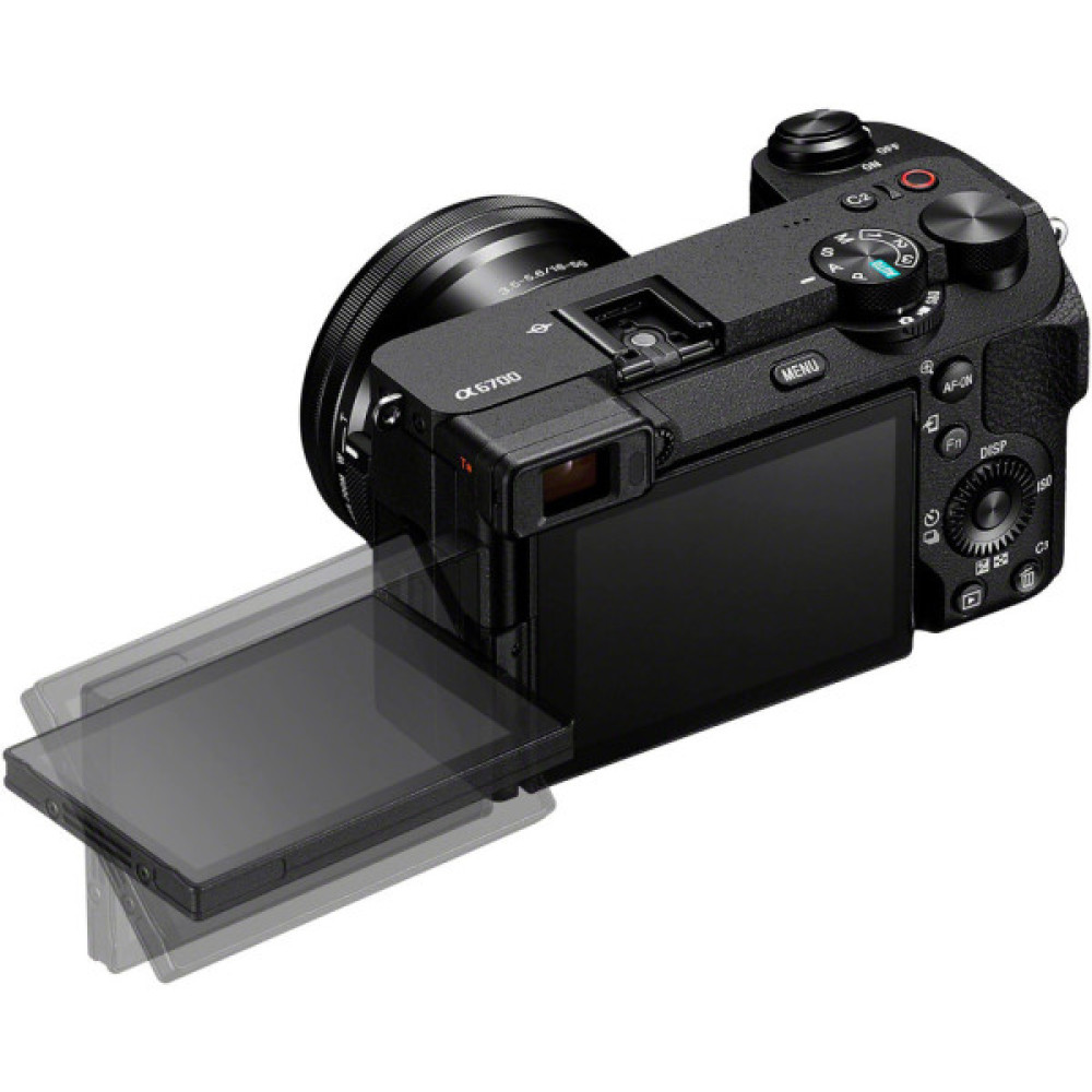 Цифровий фотоапарат Sony Alpha 6700 kit 16-50mm Black (ILCE6700LB.CEC)
