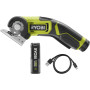 Різак акумуляторний Ryobi USB Lithium RCT4-120G 4В 2А·год рез 6.4мм 270об·хв 0.27кг