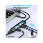 Порт-реплікатор Choetech Dock-Station USB-C 5-in-1 (HDMI/PD/USB-A/USB-C) (HUB-M80-BK)