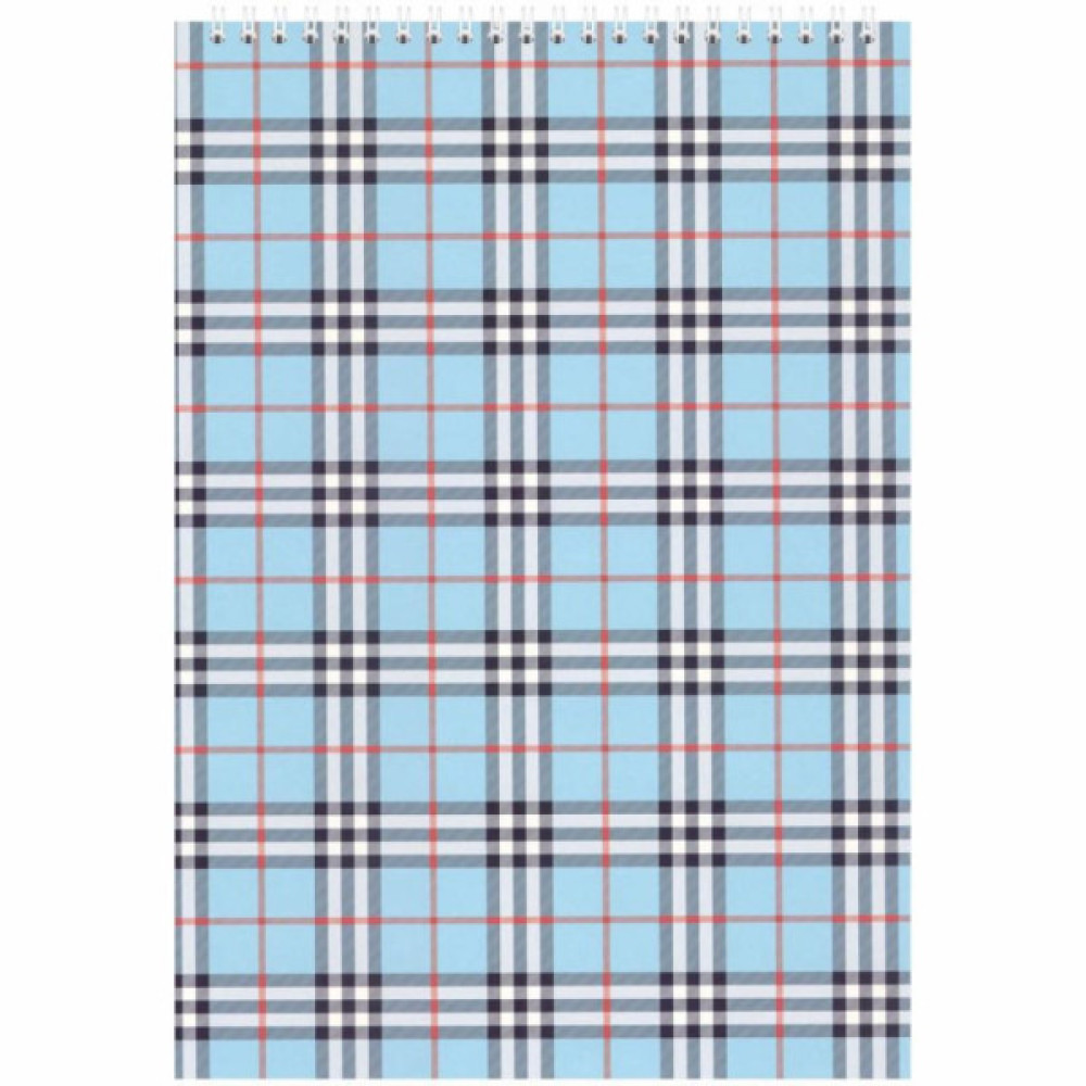 Блокнот Buromax spiral top, А5, 48sheets, square, blue (BM.2470-02)