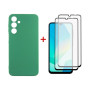 Чохол до мобільного телефона Dengos Samsung Galaxy A16 Soft + glass 2pcs (Mint) (DG-CTG2P-11) Чохол до мобільного телефона Dengos Samsung Galaxy A16 Soft + glass 2pcs (Mint) (DG-CTG2P-11)