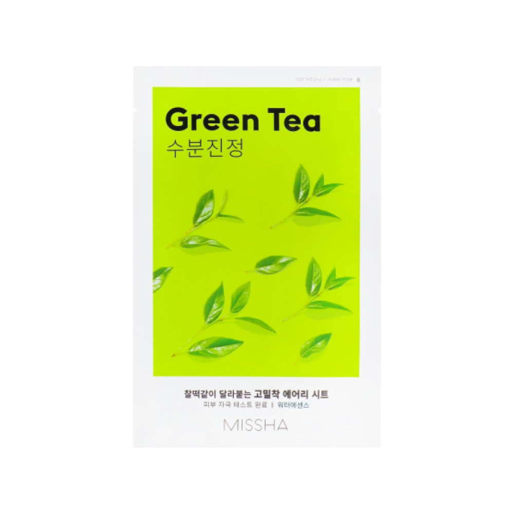 Маска для обличчя Missha Airy Fit Green Tea Sheet Mask 19 г (8809747963690)