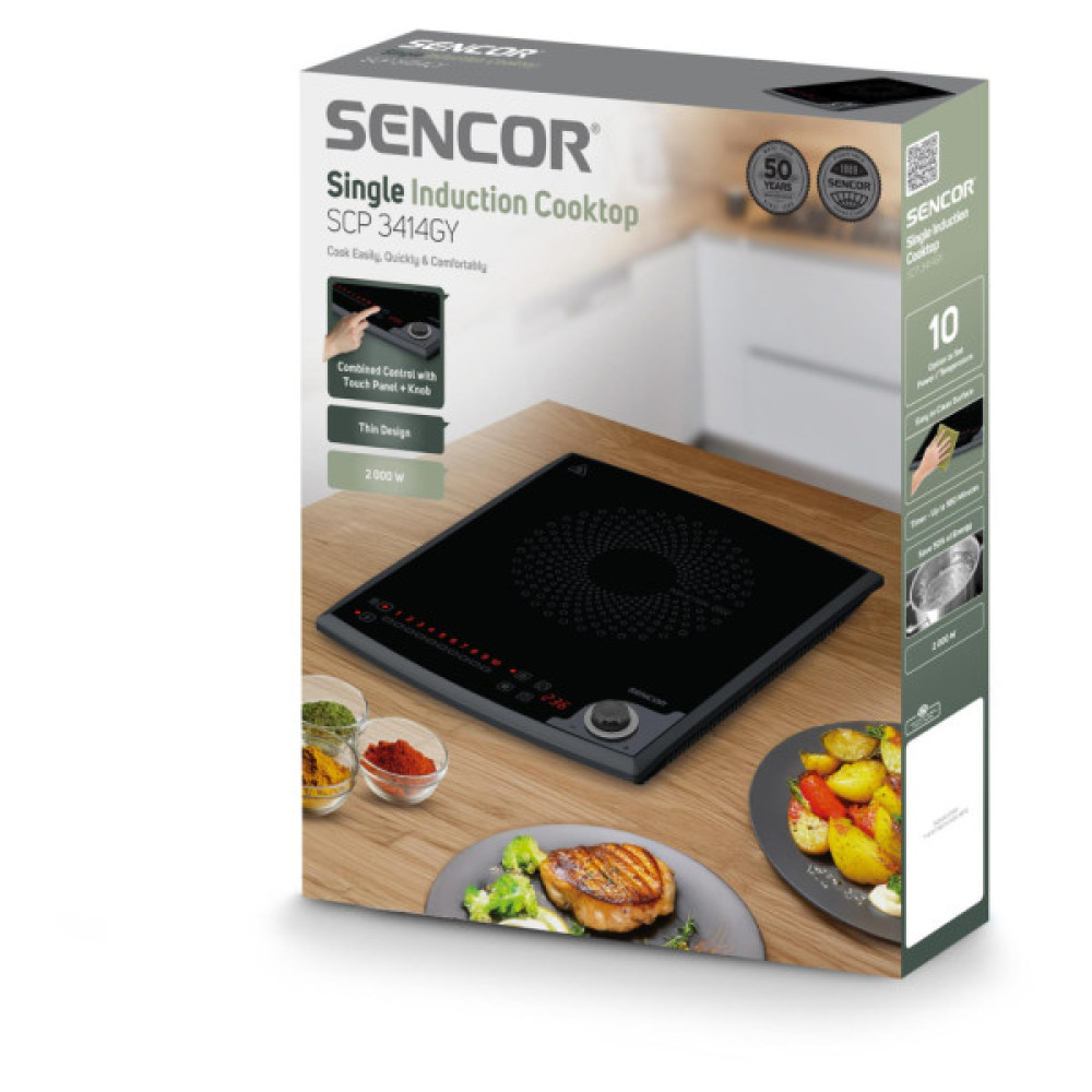 Настільна плита Sencor SCP3414GY